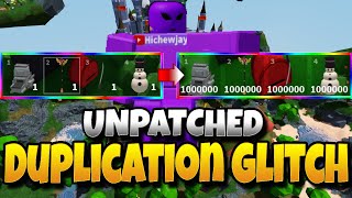 New Unpatched Duplication glitch in roblox islands! *Showing footage of duping*