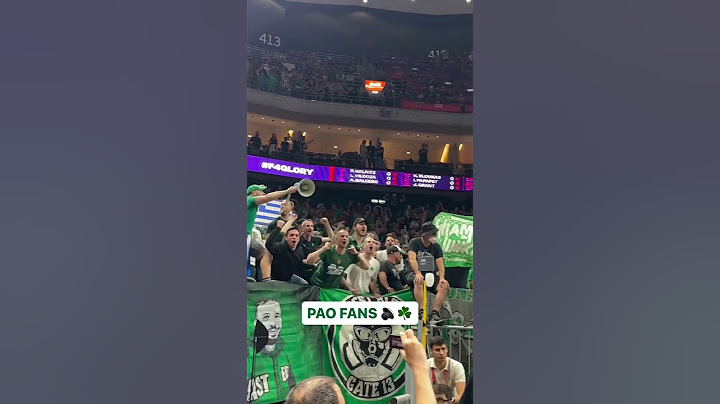 Impossible NOT to REACH the FINALS with FANS like THIS | Panathinaikos | EuroLegaue Final Four