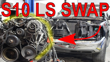 S10 LS SWAP PT 1: Pulling the Donor Engine