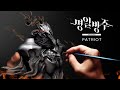 Sculpting Arknights Patriot Sculpture Timelapse