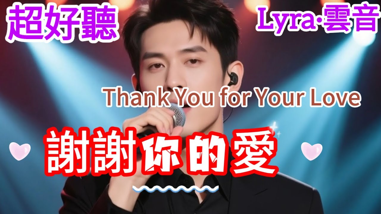 Lyra·雲音 老歌新唱 超好聽 | 《謝謝你的愛》 | 原唱:劉德華 | 不喜歡孤獨，卻又怕兩個人相處 | Beautiful | 
