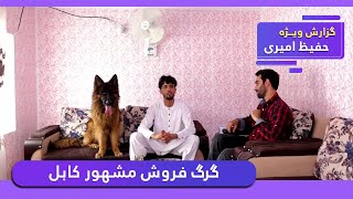 Kabul’s famous dog seller in Hafiz Amiri report / گرگ فروش مشهور کابل در گزارش حفیظ امیری