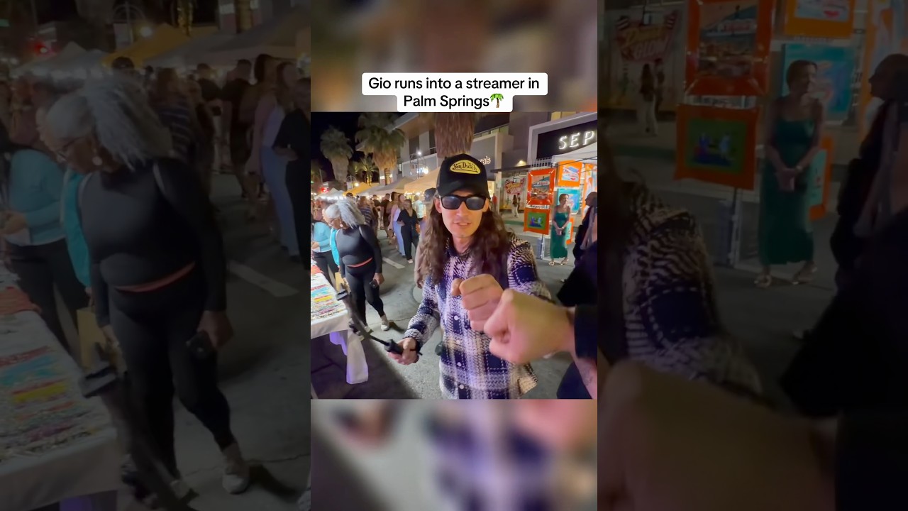 Джио встречает известного стримера 😳