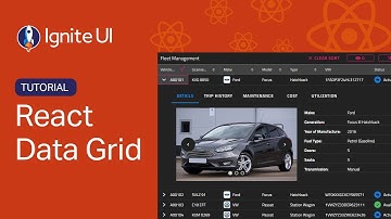React Data Grid Tutorial: Getting Started with Ignite UI Grid