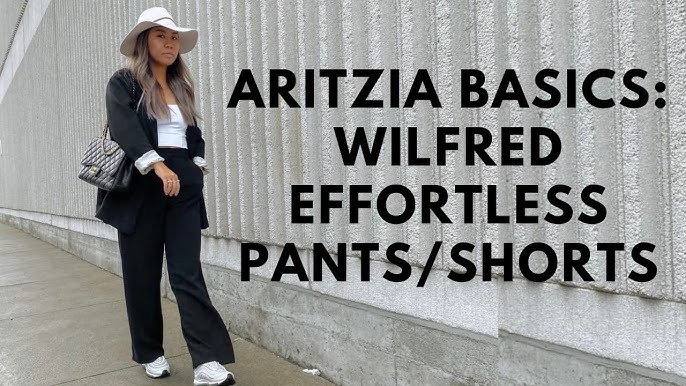 The TRUTH about ARITZIA EFFORTLESS PANTS are they worth it? +Try on review  in 3 colors 