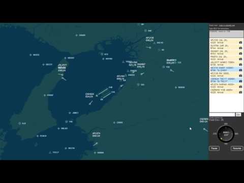Air Traffic Control Simulator (atc-sim.com) - Kansai International Airport, Osaka, JP (RJBB - KIX)