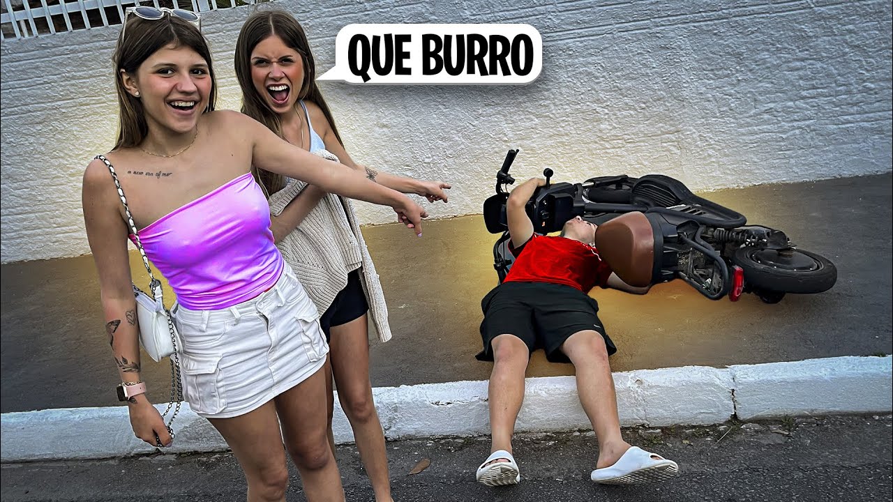 O Vizinho Caiu No Grau Na Frente Da Duda.. ‼️😱