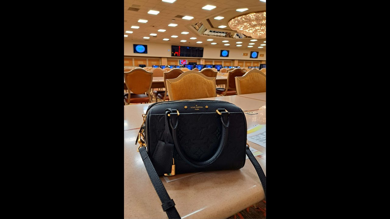 What's in my Las Vegas travel bag? 🎰🛬 : the LV Speedy 20 