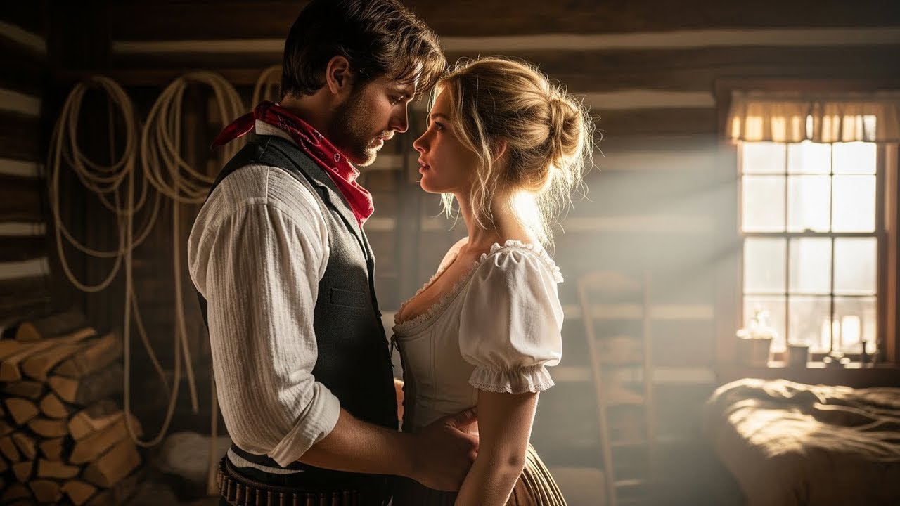 La Virgen Entró en Su Cabaña—El Vaquero Rico Cerró la Puerta, Reclamando Su Cintura—La Eligió....//