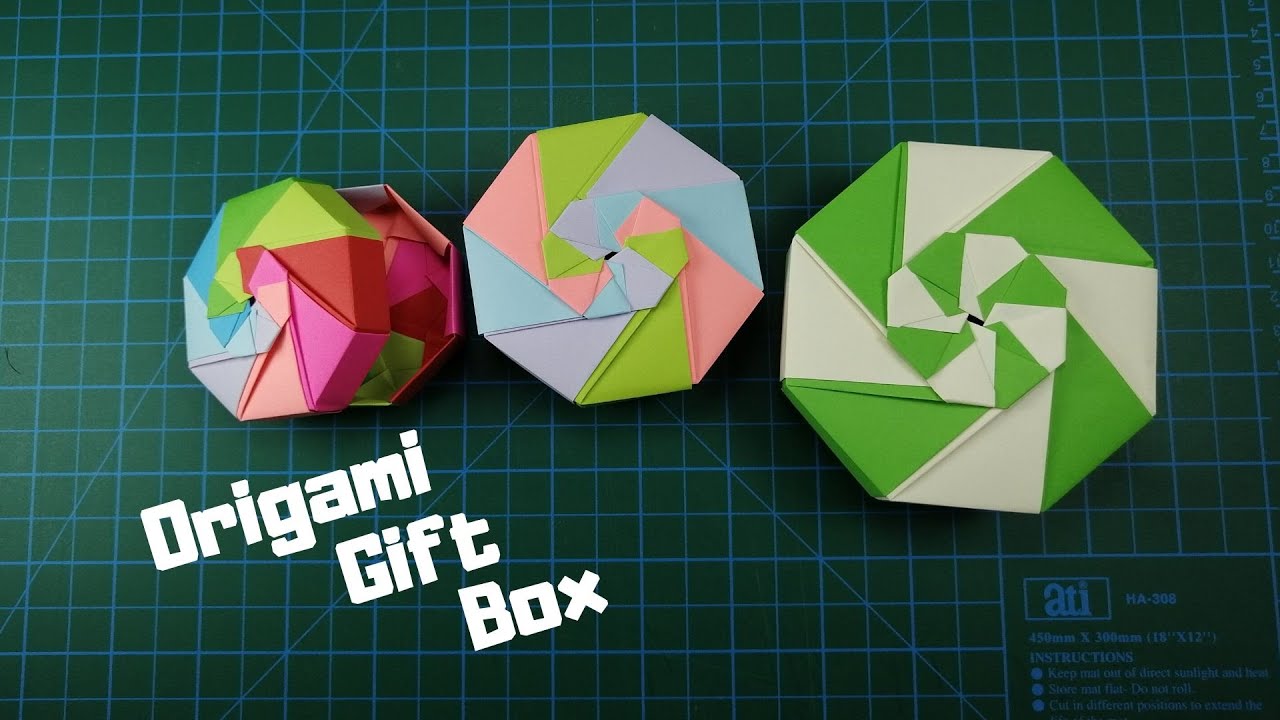 TUTORIALOrigami Gift Box "easy modular" YouTube