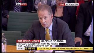 Policeman Andy Hayman goes ballistic in Keith Vaz Select committee