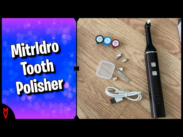 Mitrldro Tooth Polisher || MumblesVideos Product Review