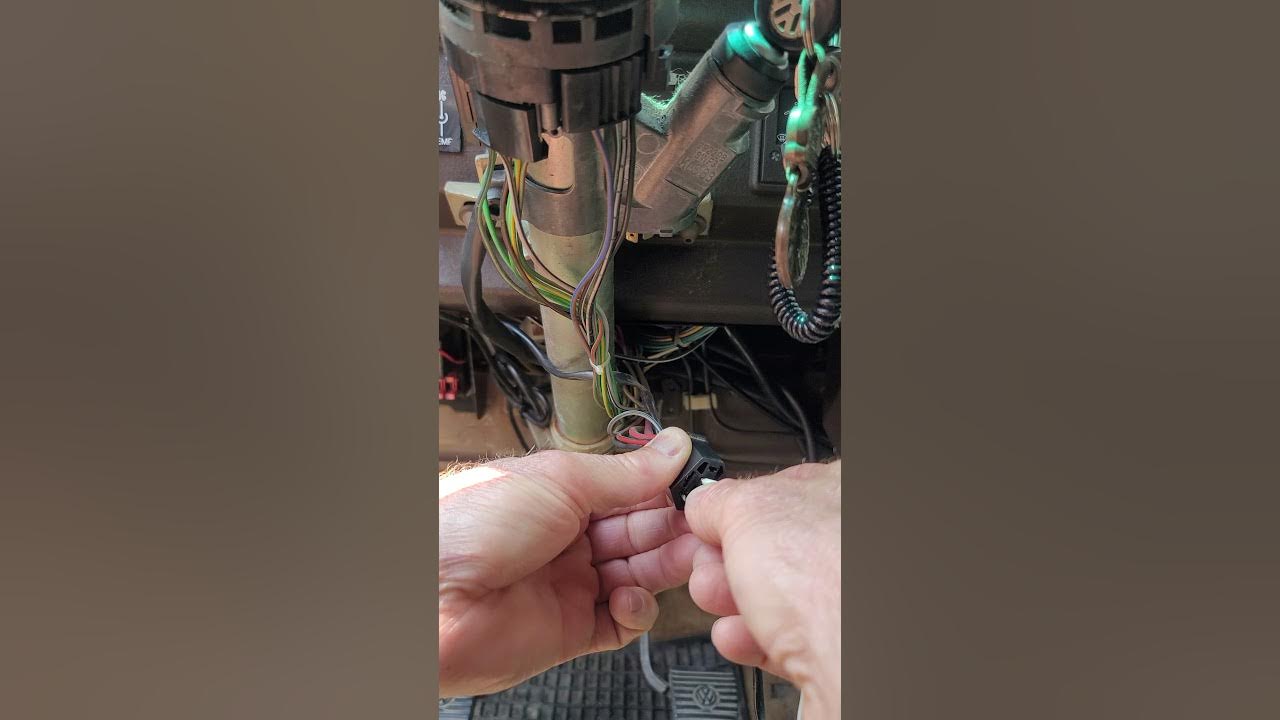 VW Vanagon hot wire (broken ignition switch) YouTube