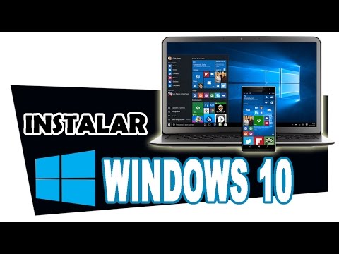 Pasos para instalar Windows 10