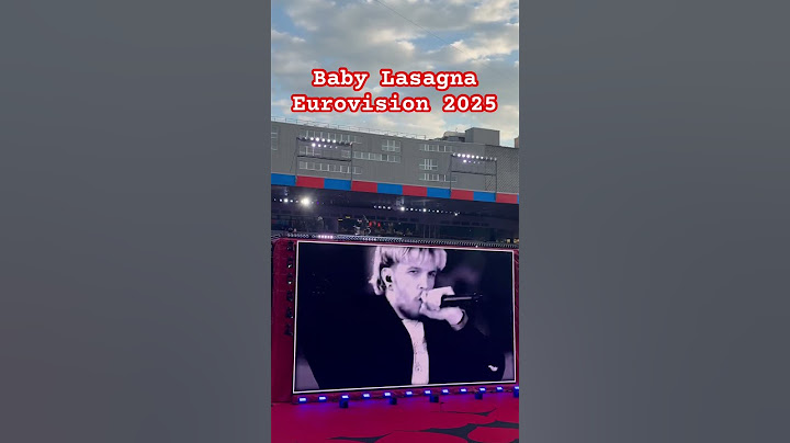 Baby Lasagna #esc #eurovision2025 #basel #publicviewing