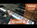 Valse grade 4 trinity college london 20212023