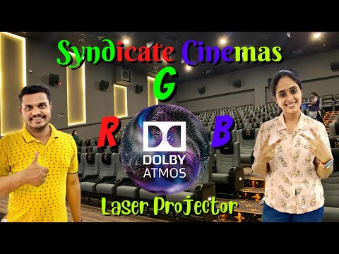 Syndicate Cinemas Koppam Screen 3 | Rgb Laser Projector Dolby Atmos | Palakkad Theatre Family On Car