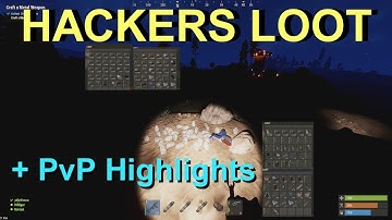 RUST- FACEPUNCH ADMIN BANS HACKERS + PvP Highlights
