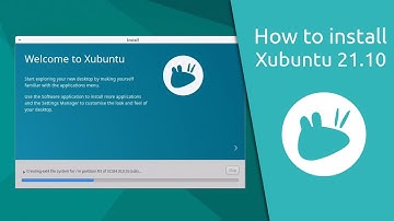 How to install Xubuntu 21.10