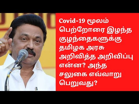 புதிய தமிழன் News Box ,covid மூலம் பெற்றோரை இழந்த குழந்தைகள் பெரும் உதவித்தொகை என்ன? எப்படி?