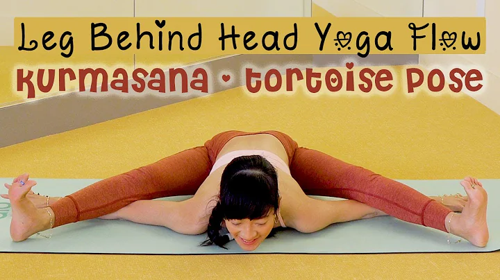 Advanced Yoga Flow  Leg Behind Head  Kurmasana / T...