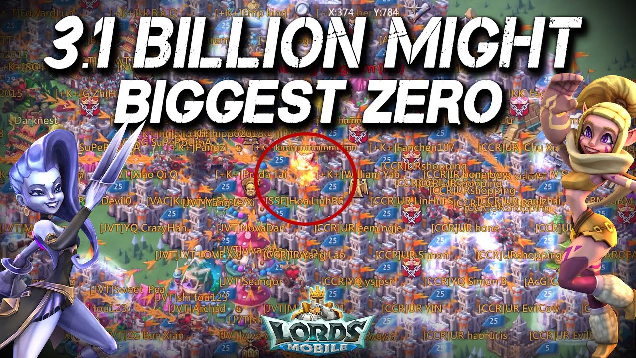 3D MAP UPDATE! + 31 MILLION TROOPS ZEROED - Lords Mobile 