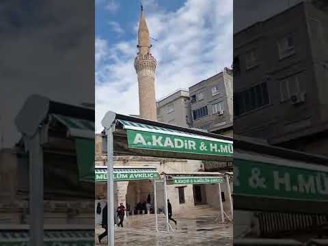 yüksek perdede..muhteşem bir hicaz ezan.. Nedim özaltay..ş.urfa Birecik ulu camii.. merkezi sistem.