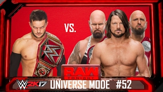 WWE 2K17 Universe Mode (Season 2) : " 3 On 1 Handicap Match " | #52 screenshot 5