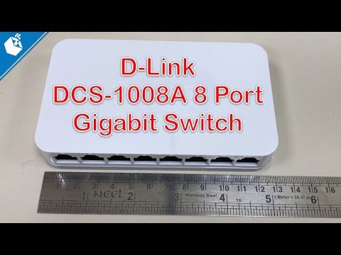 D-Link DGS-1008A 8 Port Gigabit Switch Unboxing and Review [Hindi]