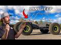 The Ultimate Mini Jeep Gets INSANE Real Rock Crawler Suspension!