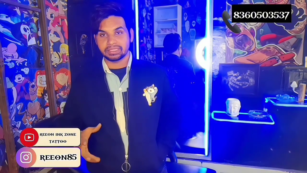 New tattoo studio | Reeon inkzone tattoo | Sundar nagar road