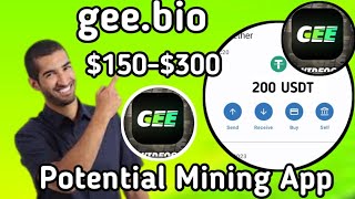 miningapp gee.bio || Free Airdrop Mining App || 500 CT & GT Token Crypto New Airdrop