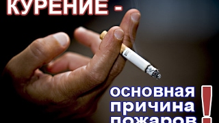Азбука безопасности. Сигарета   - основная причина пожаров!