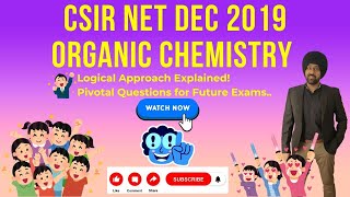 Dominate Organic Chemistry Csir Ugc Net Dec 2019 Solutions Revealed