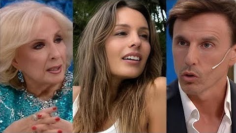 "Moritán le mintió a Mirtha" el experto que destrozo al ex marido de Pampita