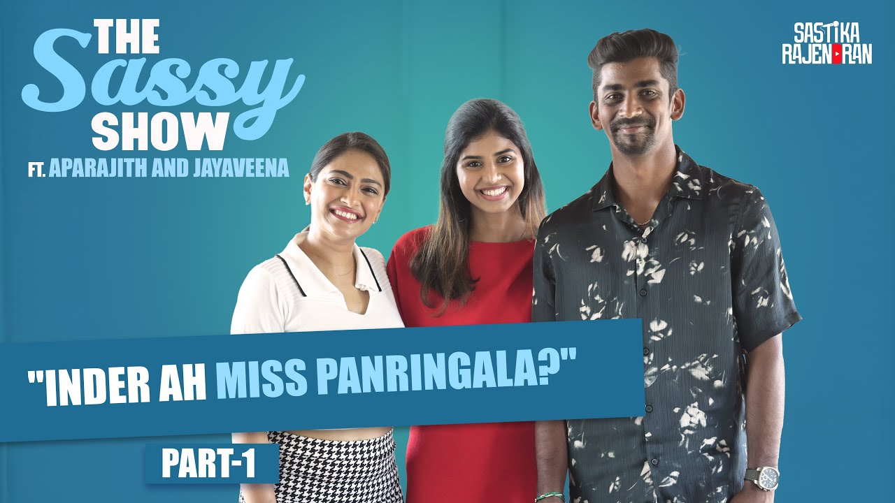 Two Sporting Prodigies Opening on their Real Life Partnership | Aparajith & Jayaveena | TNPL