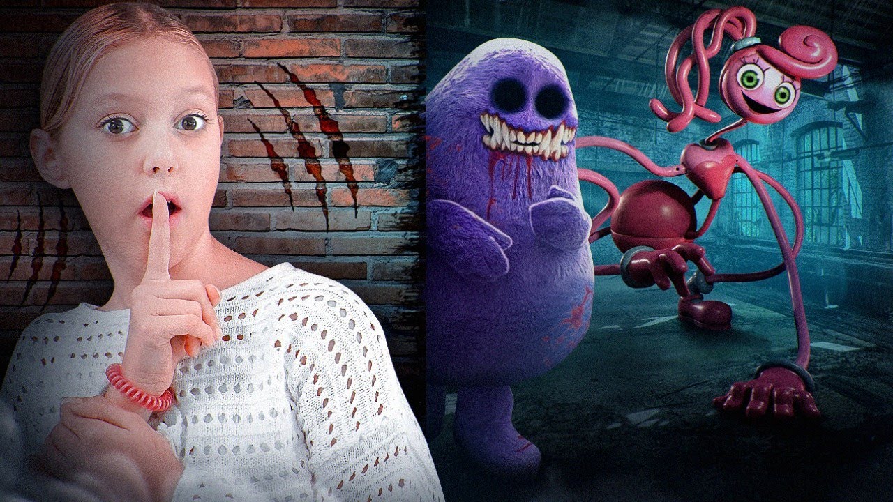 Potwory w domu Amelki! GRIMACE, HUGGY WUGGY i SIREN HEAD w prawdziwym życiu! | Сhallenge polski