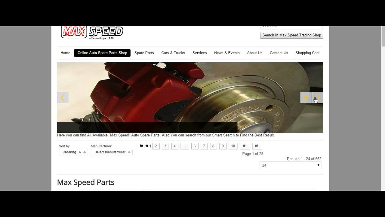 UAE Online Auto Spare Parts Shop YouTube