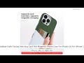 Buy Kalebol Cloth Textue Stitching Card Slot Magnetic Phone Case For IPhone 16 For IPhone 15 Pro