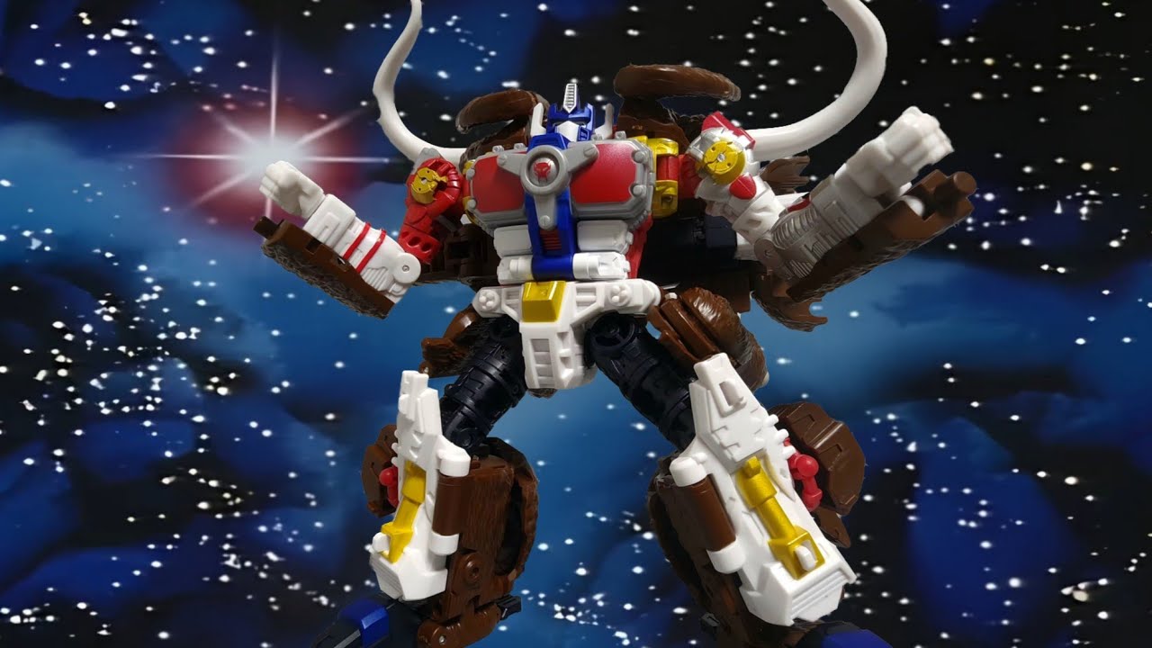 Transformers Age of the Primes Big Convoy stop motion Beast Wars Neo 