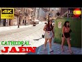 Jaen andalucia spain cathedral de jan  4k u60fps  walking tour  with historical subtitles