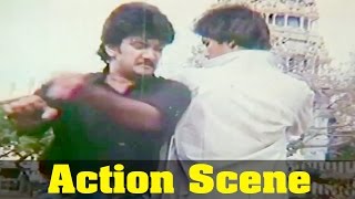 Pathukappu Movie Sivaji Ganesan, Action Scene