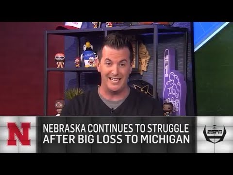 Reaction to Nebraska’s 56-10 loss to Michigan | The College Football Show | ESPN