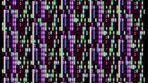 Synthwave camouflage (8 bytes, 8088)