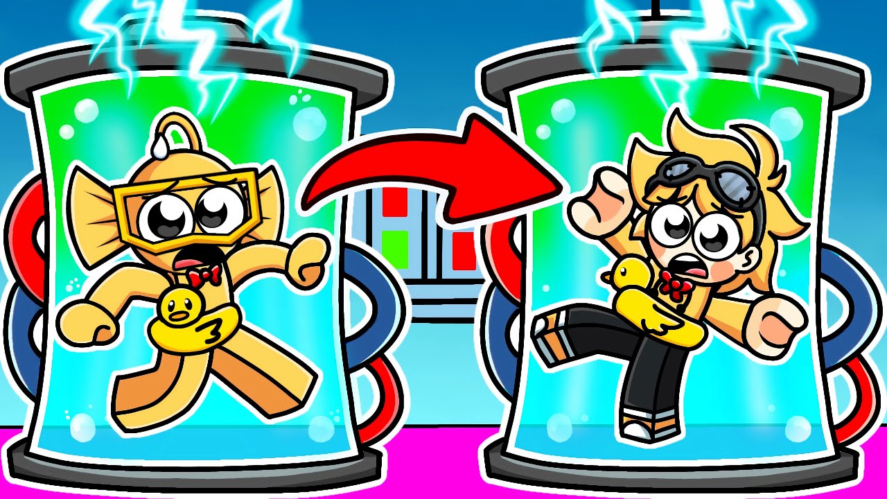 ME CONVERTÍ en HUMANO en Roblox!