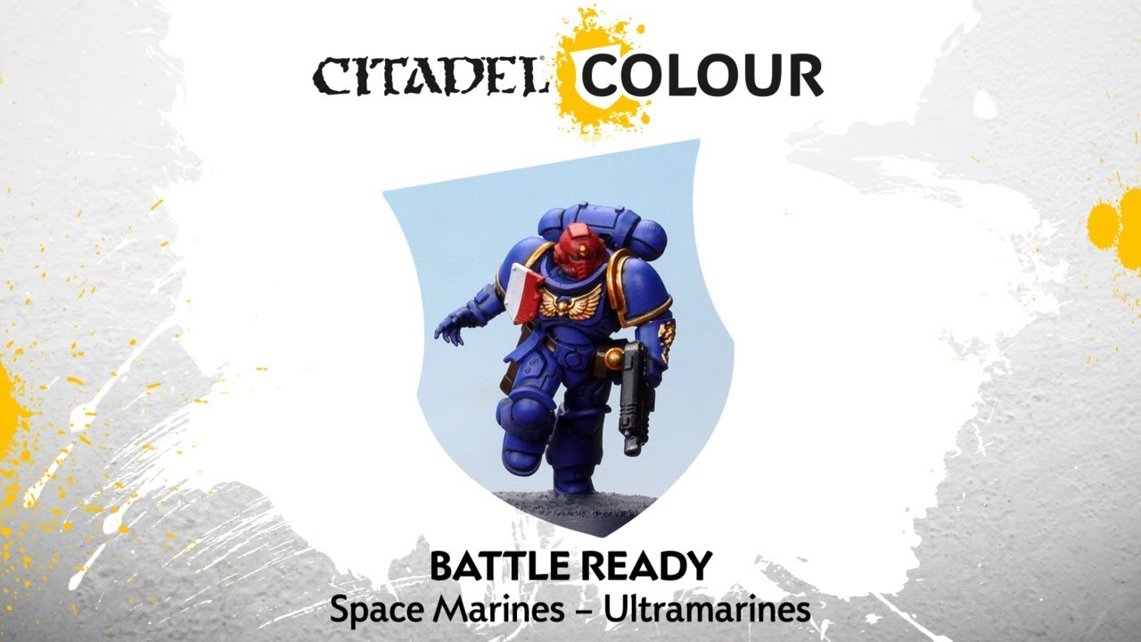 Painting Minis: Painting an UltraMarine – LMS Digital News