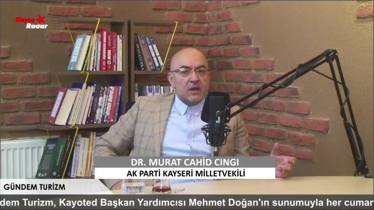 Kayseri Turizminde Yeni Vizyon: Murat Cahid Cıngı’dan Erciyes ve Şehir Turizmine Dair Açıklamalar