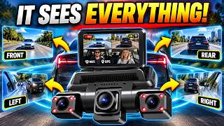 XUOIB 360° 2K Dash Cam Review – 4 Cameras Watching EVERYTHING! #xuoib #dashcam
