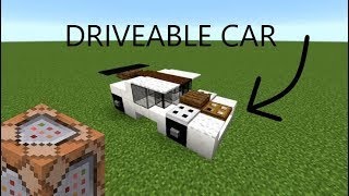 How to make Moving vehicle in Minecraft(BEDROCK)