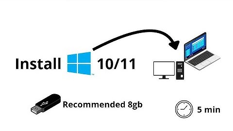 Install Windows 10/11 in 5 min